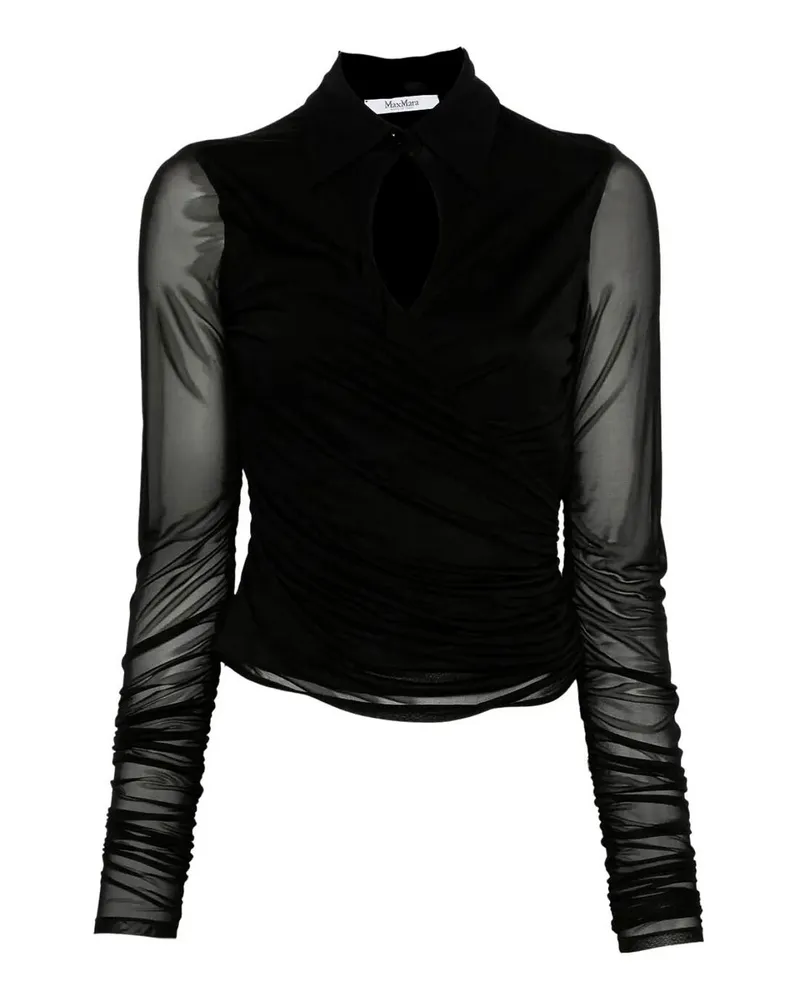 Max Mara Top - Schwarz Schwarz