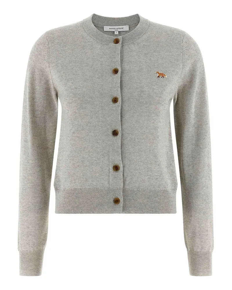 Kitsuné Cardigan - Grau Grau
