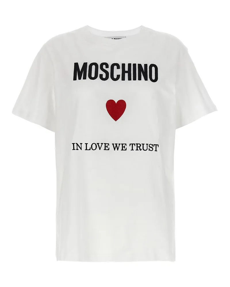 Moschino T-Shirt - Weiß Weiß