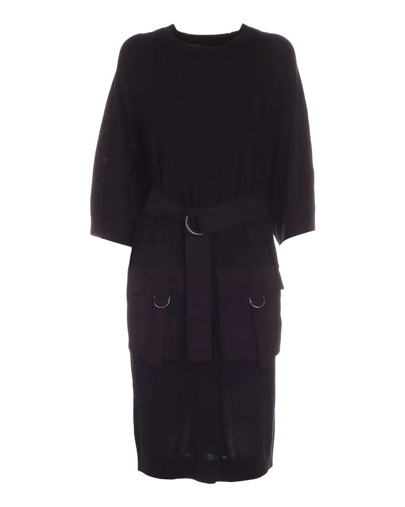DKNY Maxikleid - Schwarz Schwarz
