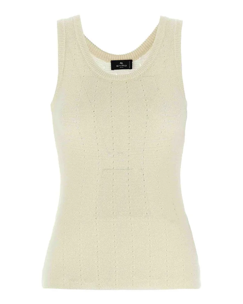 Etro Top - Weiß Weiß