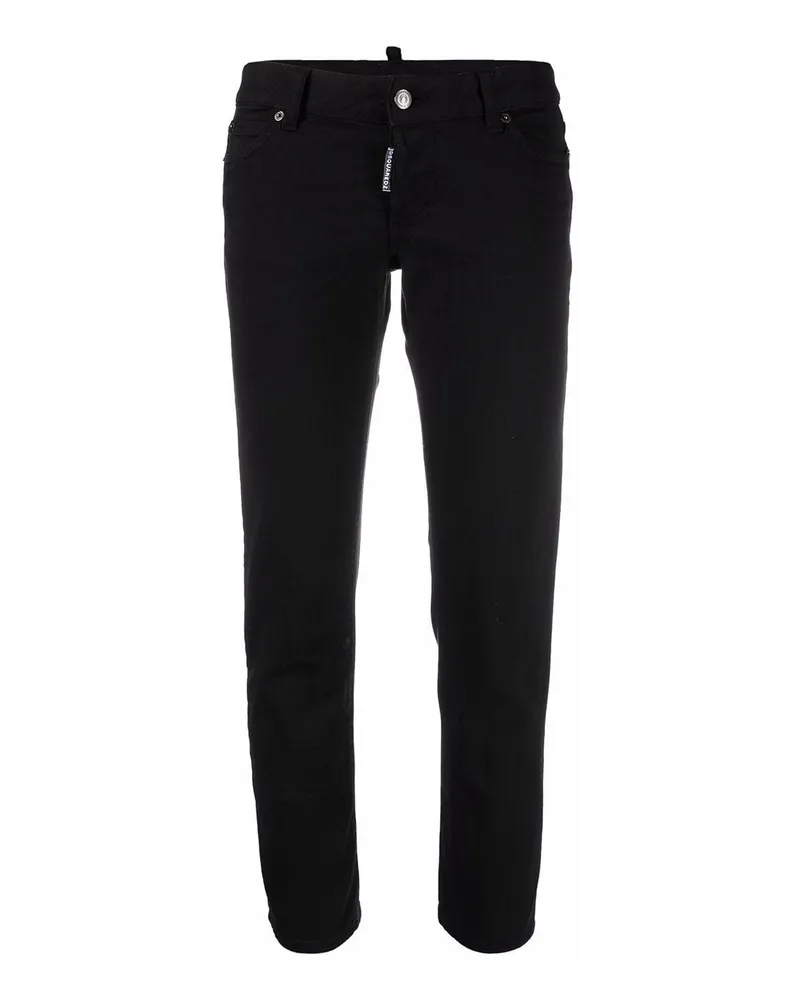 Dsquared2 Straight Leg Jeans - Schwarz Schwarz