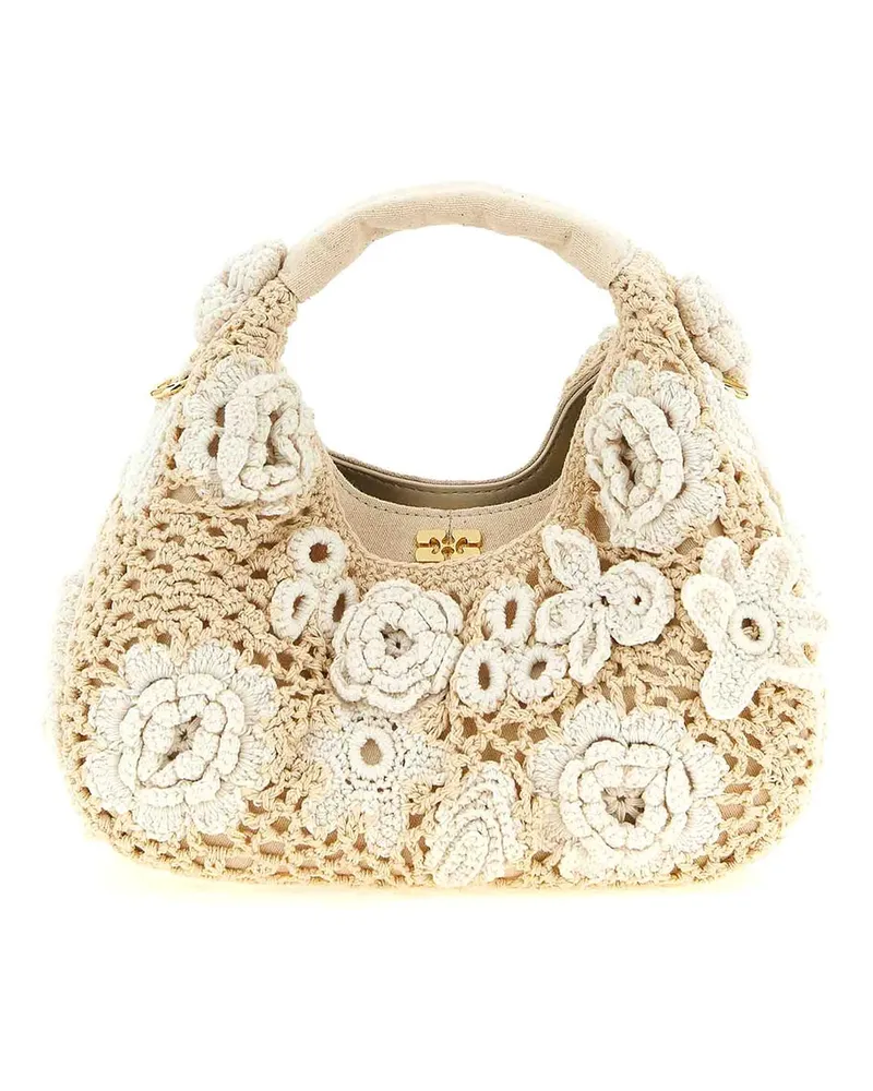 Ganni Shopper - Weiß Weiß