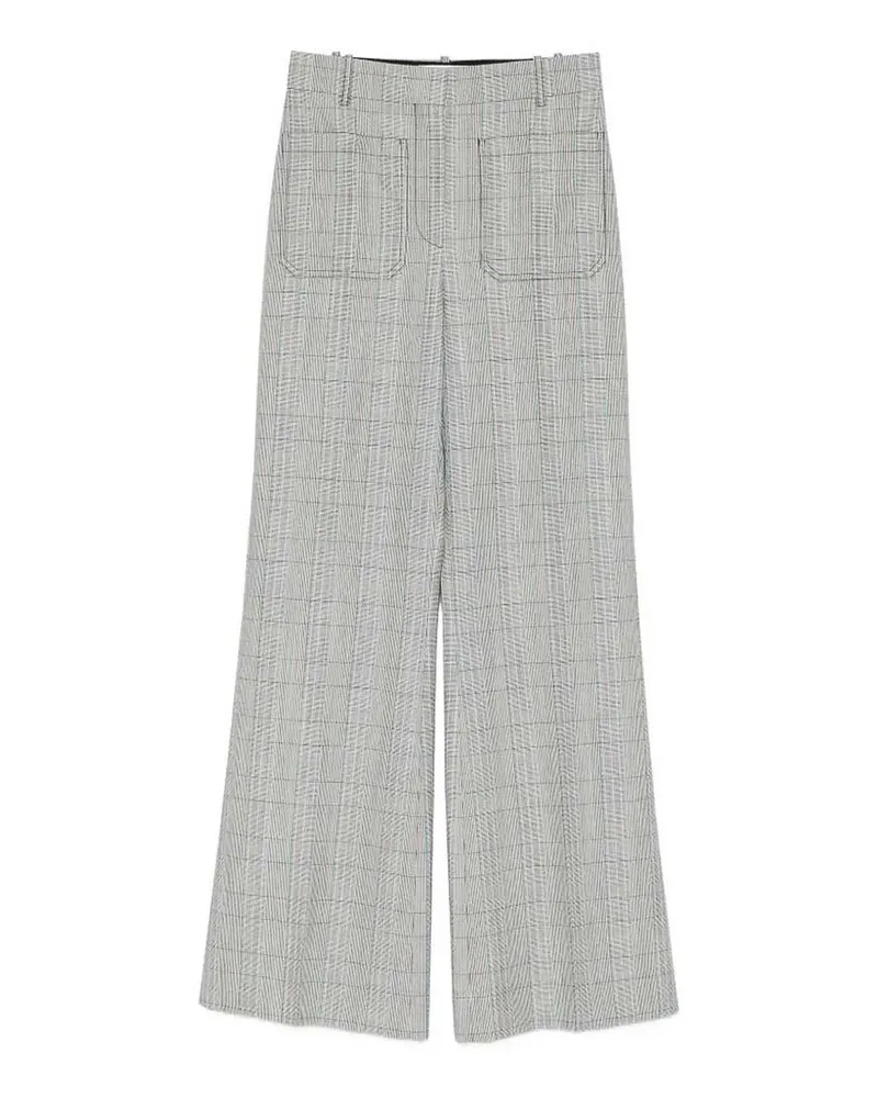 Victoria Beckham Casual Hose - Grau Grau