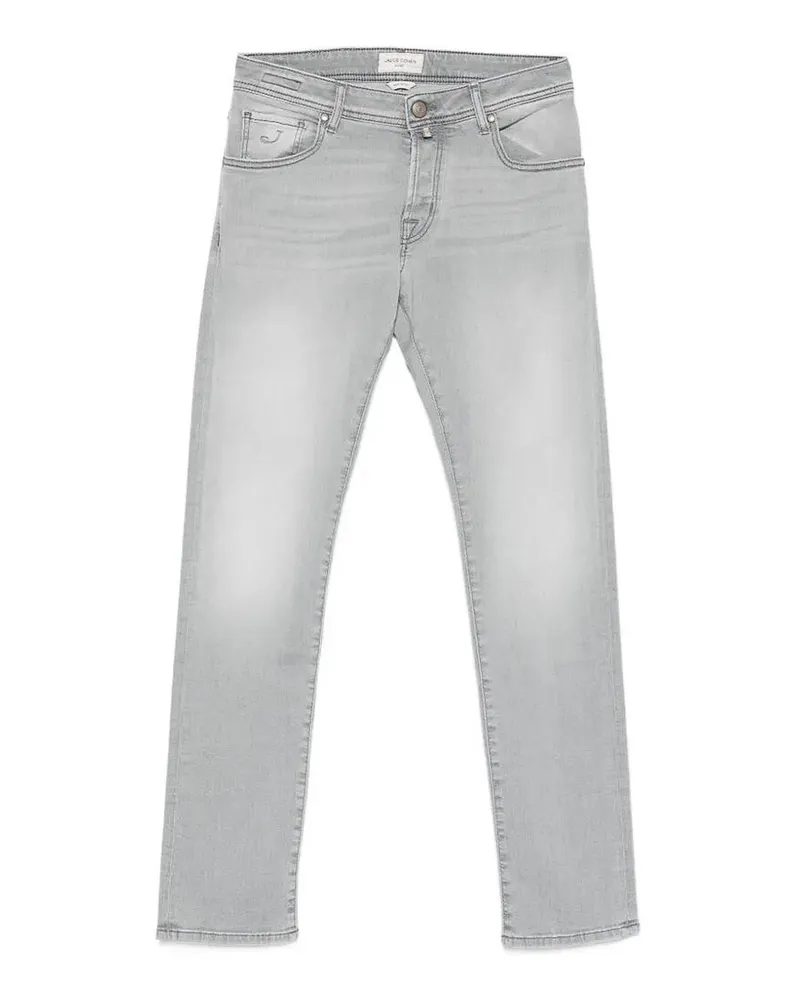 Jacob Cohën Straight Leg Jeans - Hellgrau Hellgrau