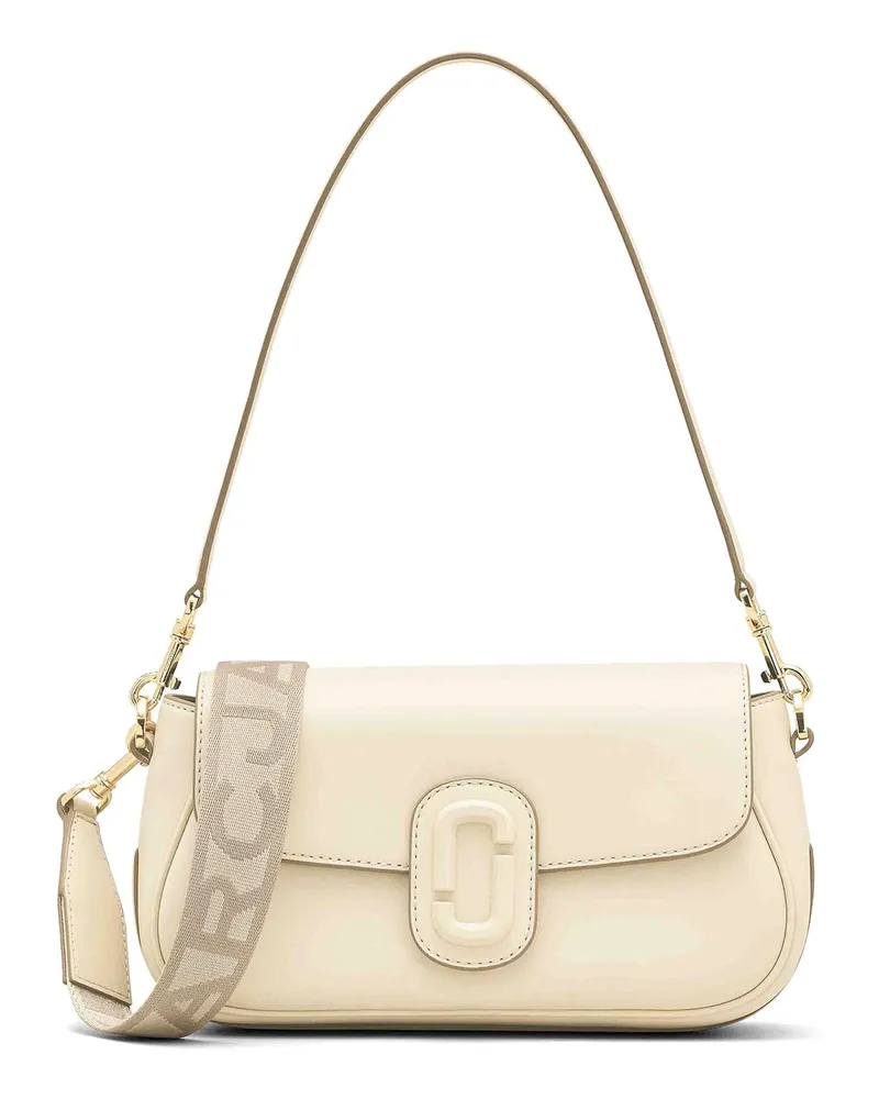 Marc Jacobs Schultertasche - Hellgrau Creme