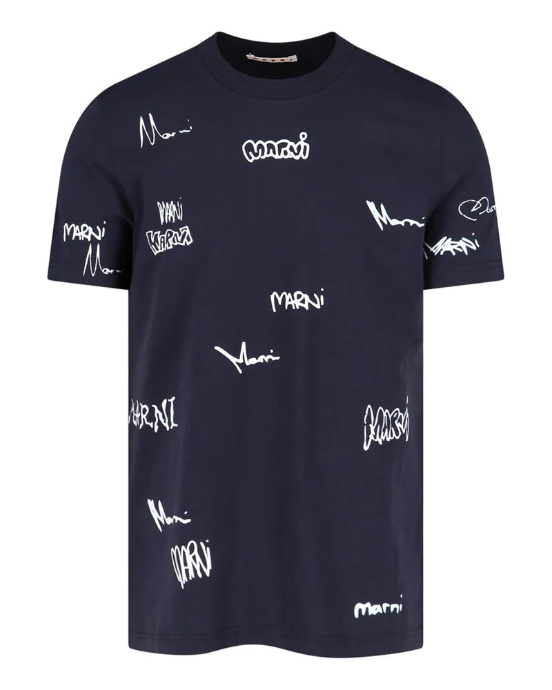 Marni T-Shirt - Blau Blau