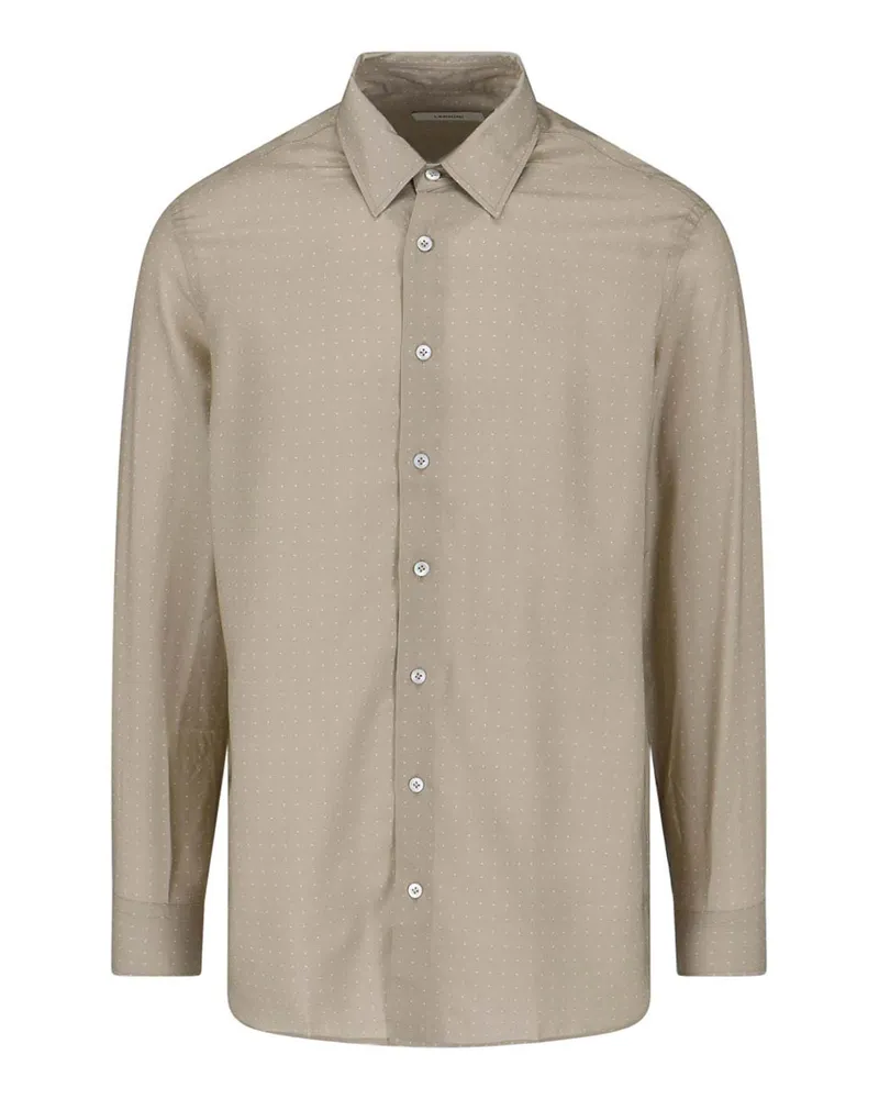 LARDINI Hemd - Beige Beige