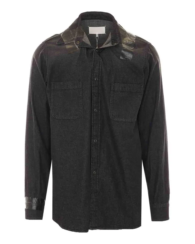 Maison Margiela Hemd - Schwarz Schwarz