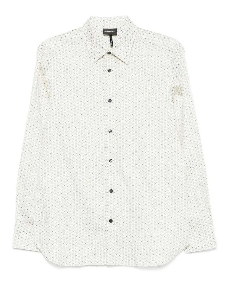 Emporio Armani Hemd - Weiß Weiß