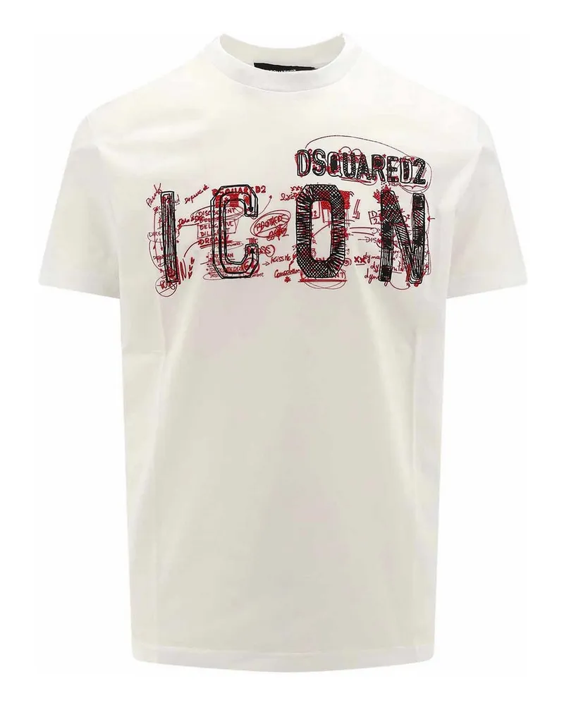 Dsquared2 T-Shirt - Weiß Weiß