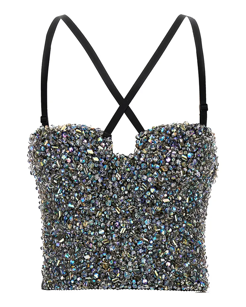 Dolce & Gabbana Top - Silber Silber