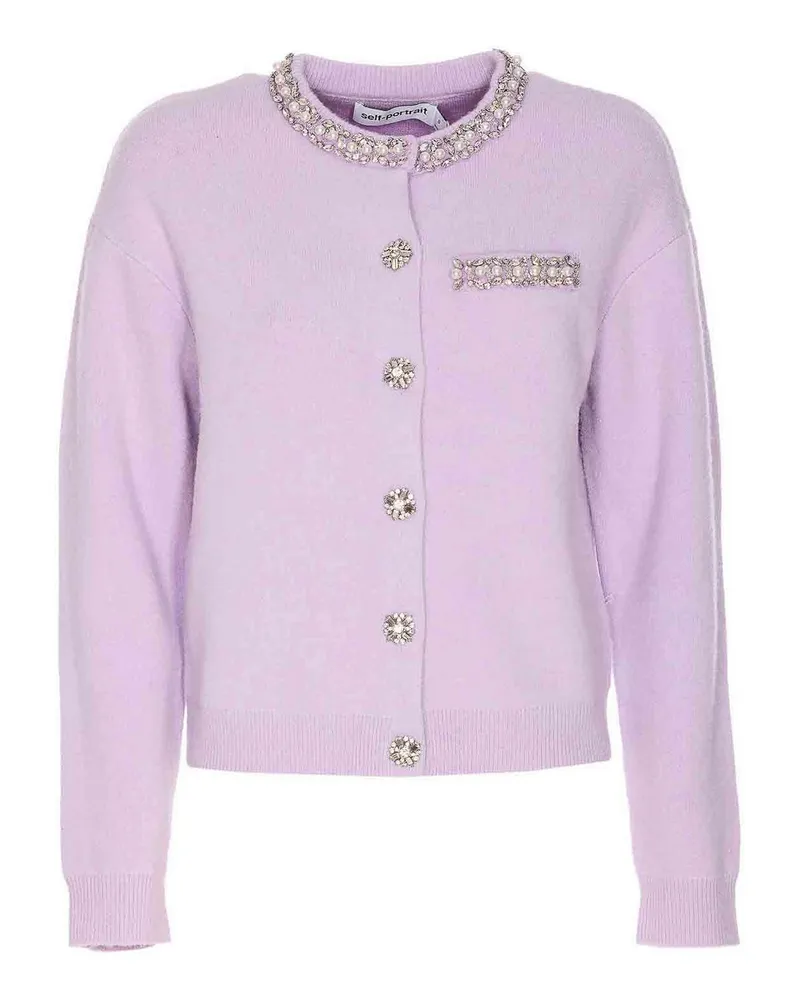 Self-Portrait Cardigan - Lila Lila