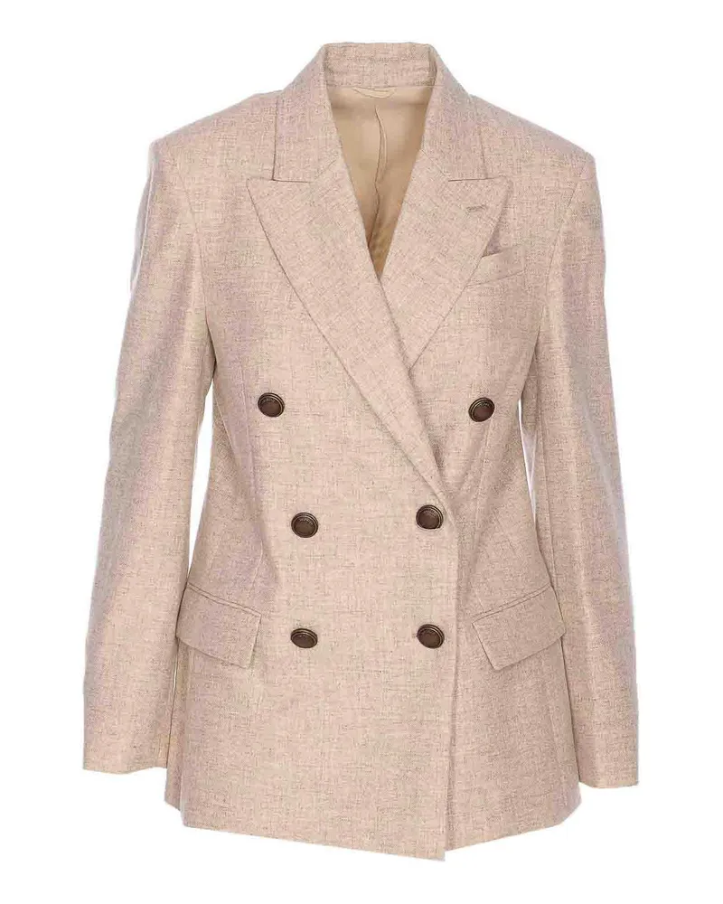 Brunello Cucinelli Casualjacke - Beige Beige