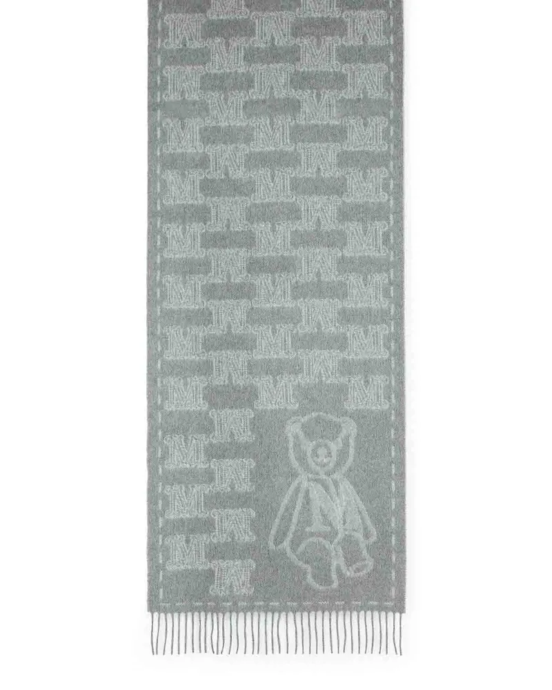 Max Mara Schal - Grau Grau