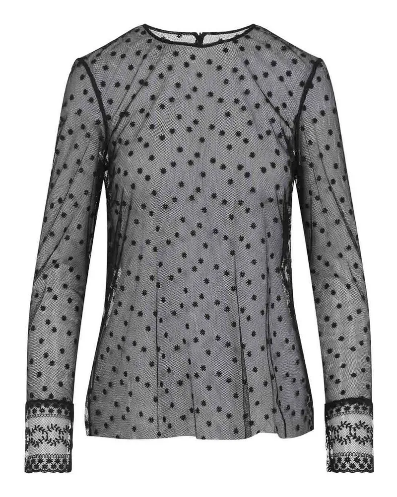 Alberta Ferretti Top - Schwarz Schwarz