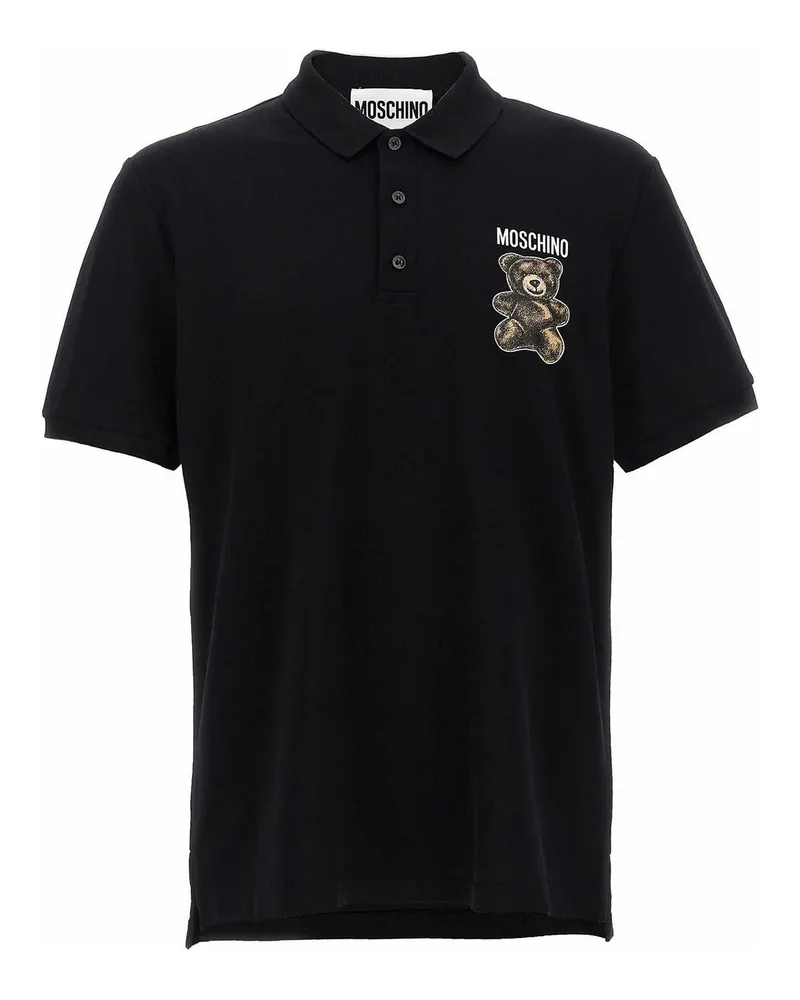 Moschino Poloshirt - Schwarz Schwarz