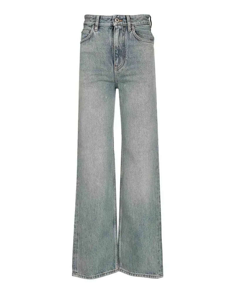 Loewe Straight Leg Jeans - Blau Blau