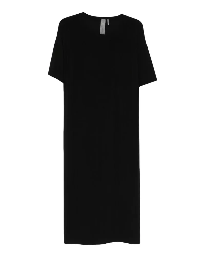 Norma Kamali Knielanges Kleid - Schwarz Schwarz