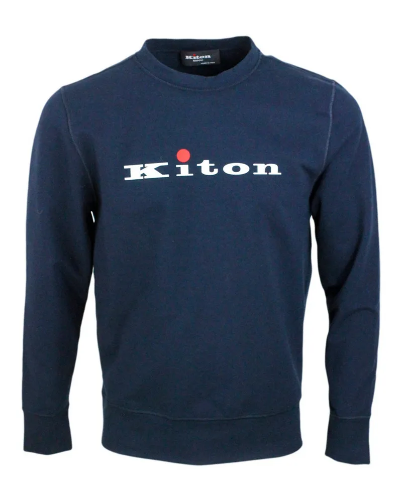 Kiton Sweatshirt - Blau Blau