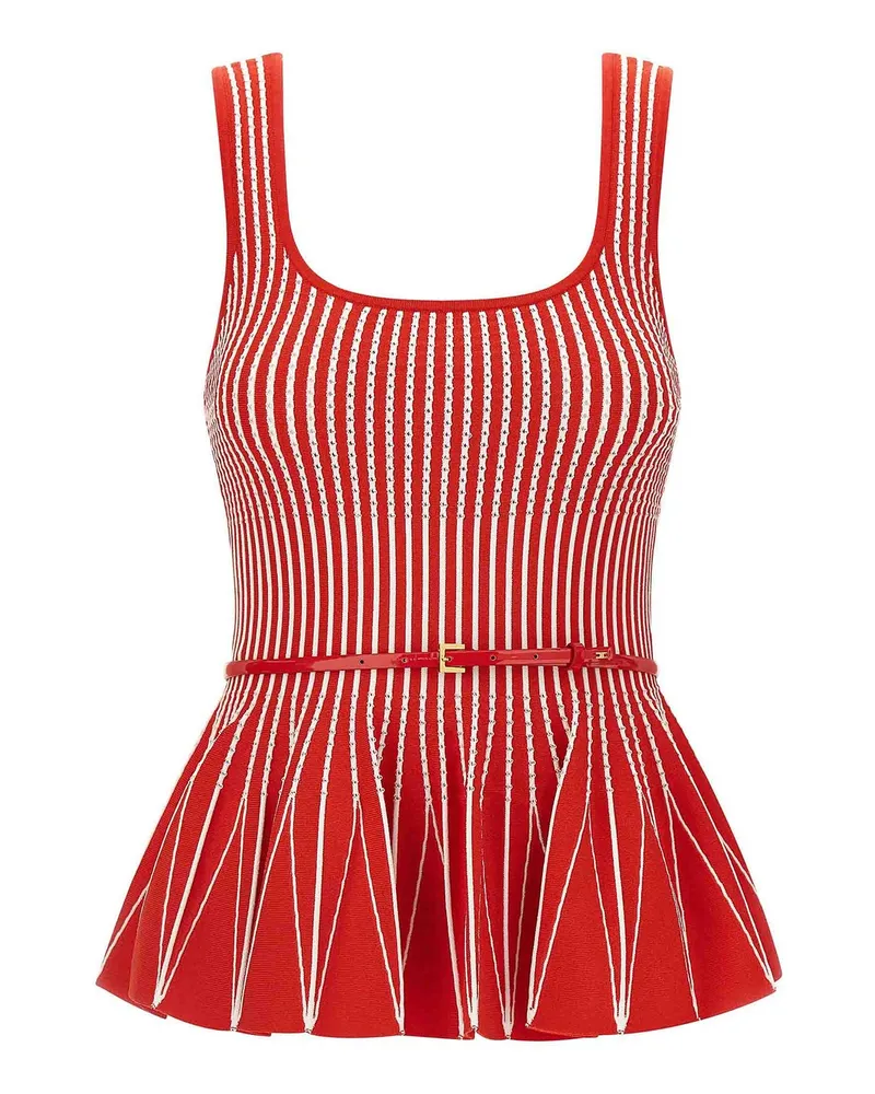 Elisabetta Franchi Top - Rot Rot