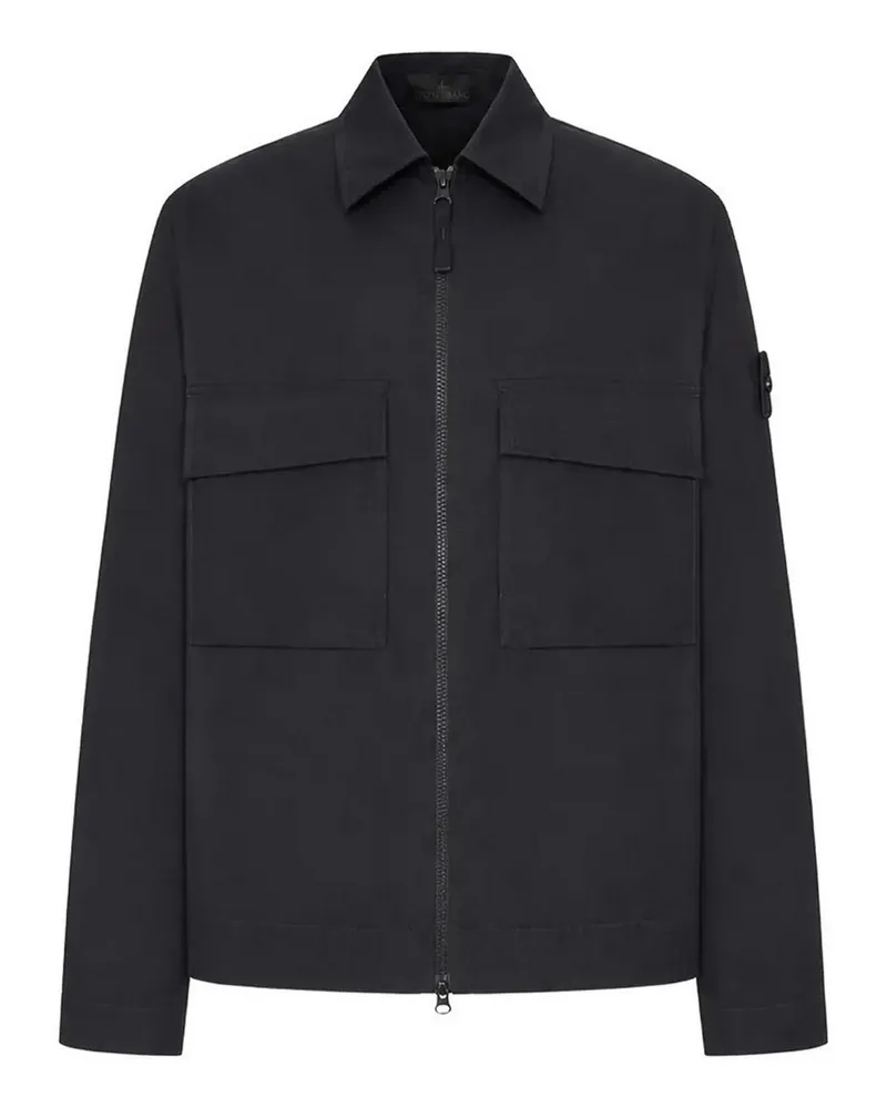 Stone Island Hemd - Schwarz Schwarz