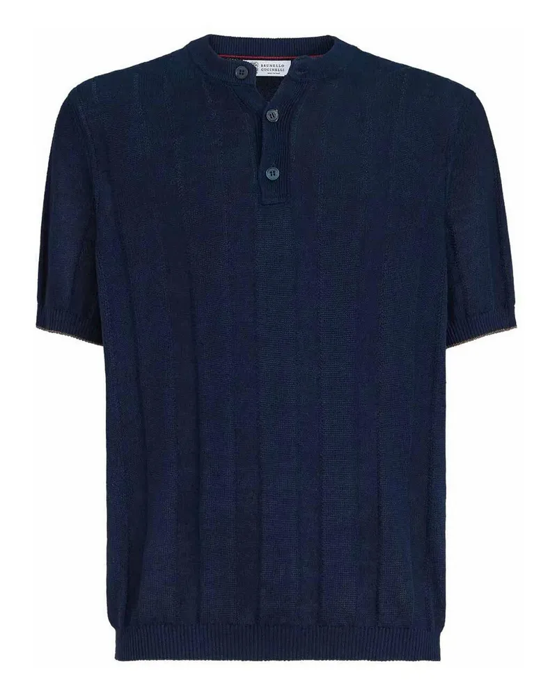 Brunello Cucinelli T-Shirt - Blau Blau