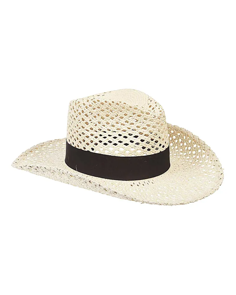 Borsalino Hut - Beige Beige