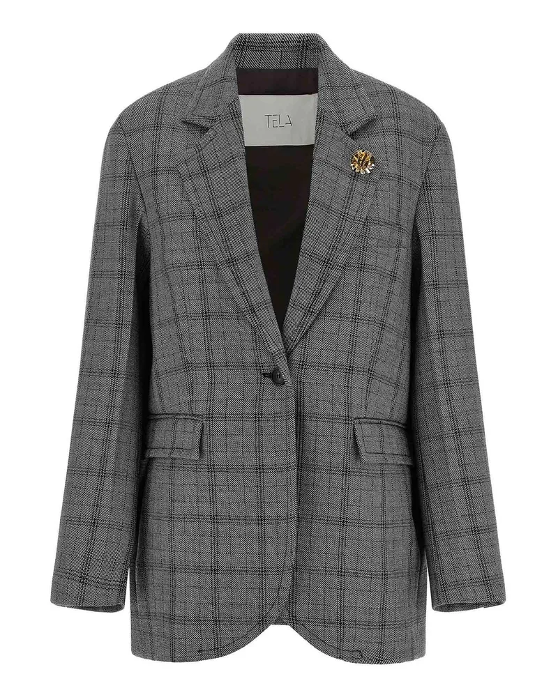 TELA Blazer - Grau Grau