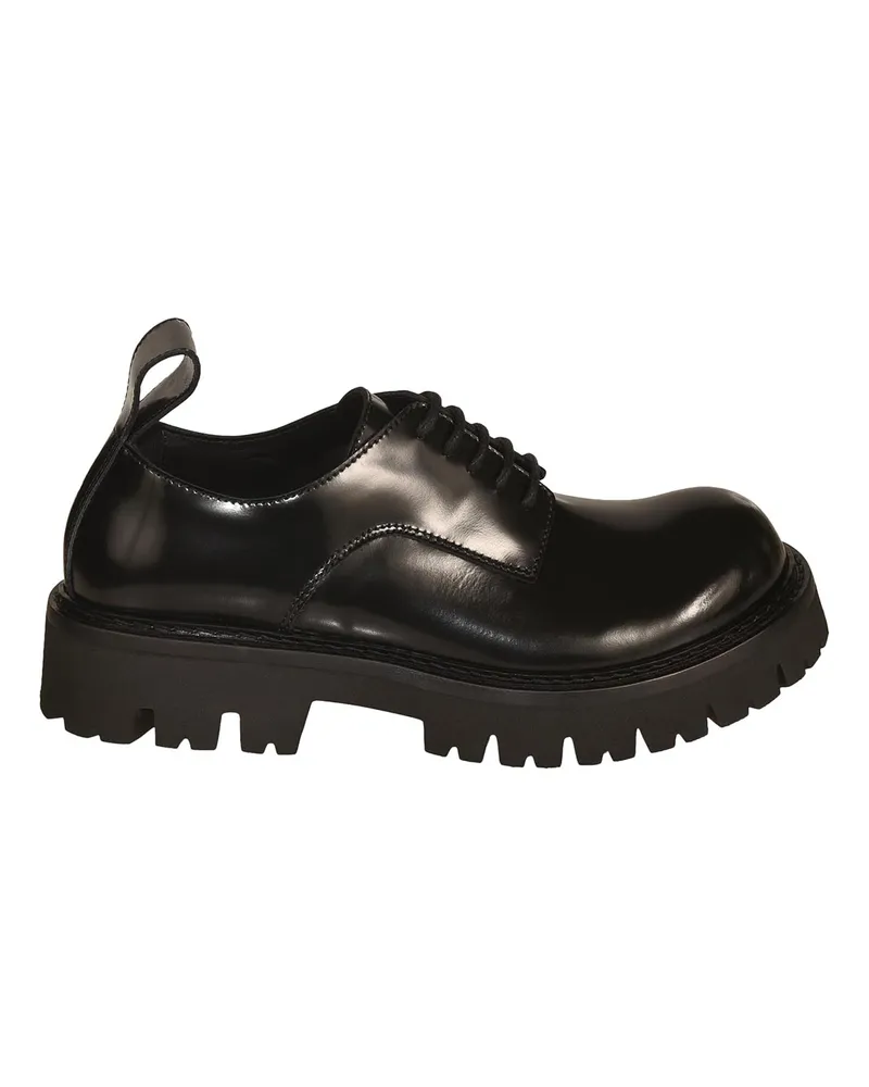 Moschino Schnürschuhe - Schwarz Schwarz