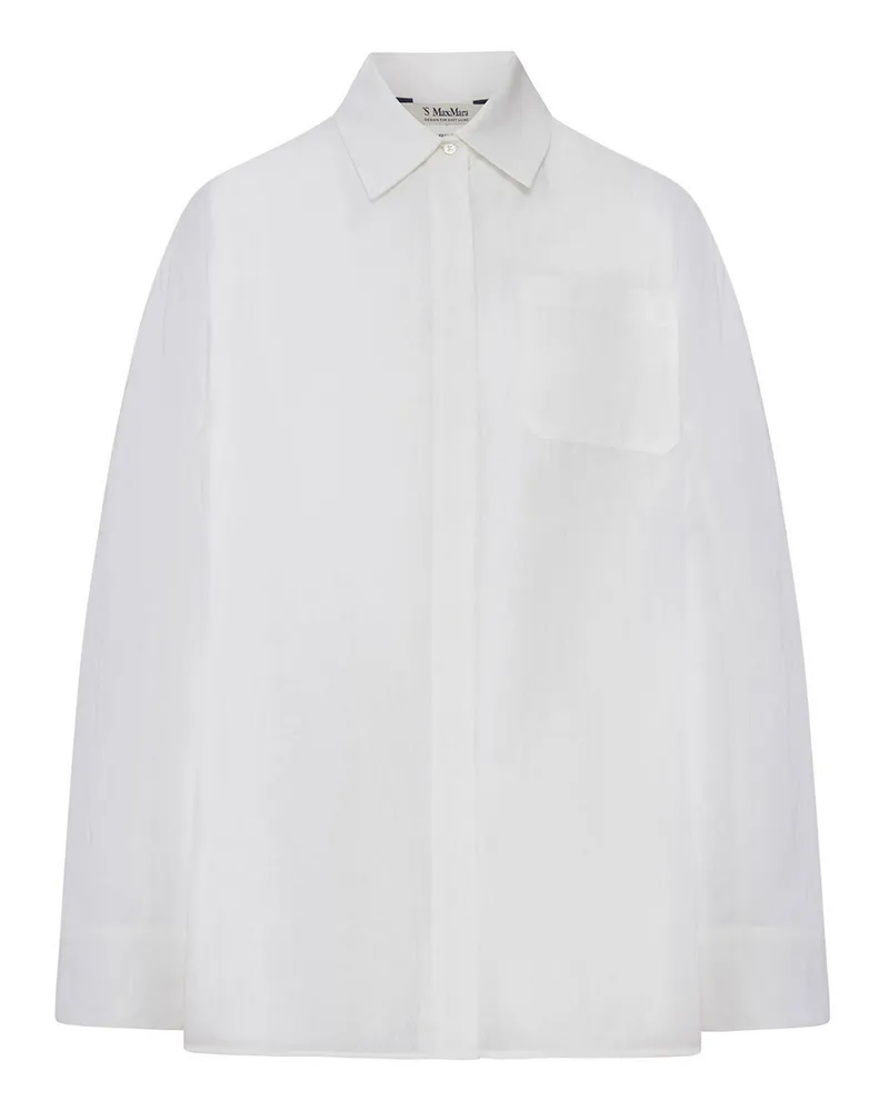Max Mara Hemd - Weiß Weiß