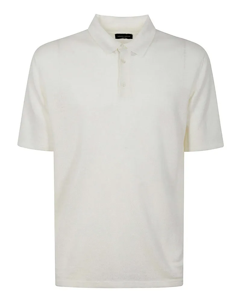 Roberto Collina Poloshirt - Weiß Weiß