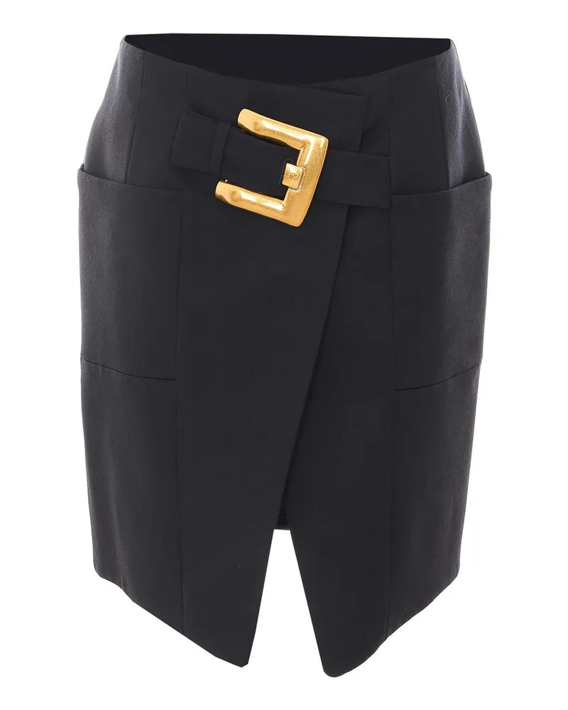 Balmain Minirock - Schwarz Schwarz