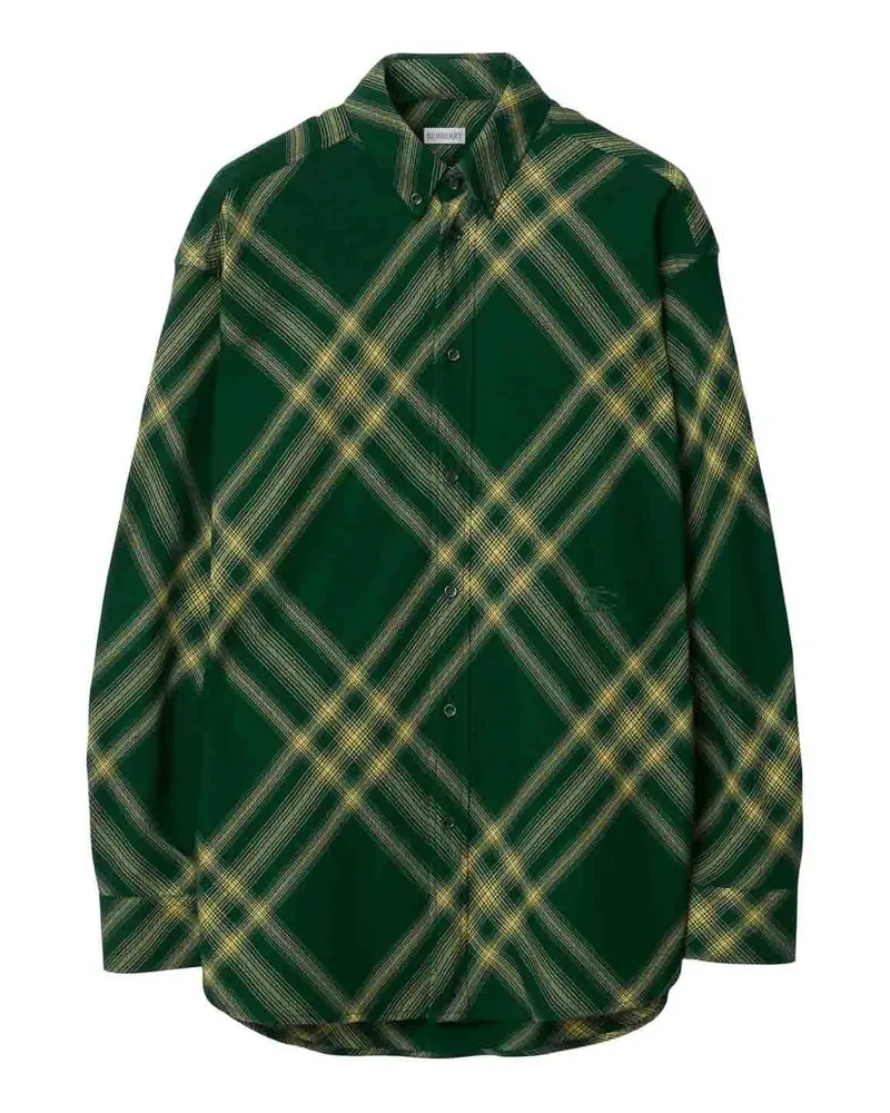 Burberry Hemd - Grün Grün