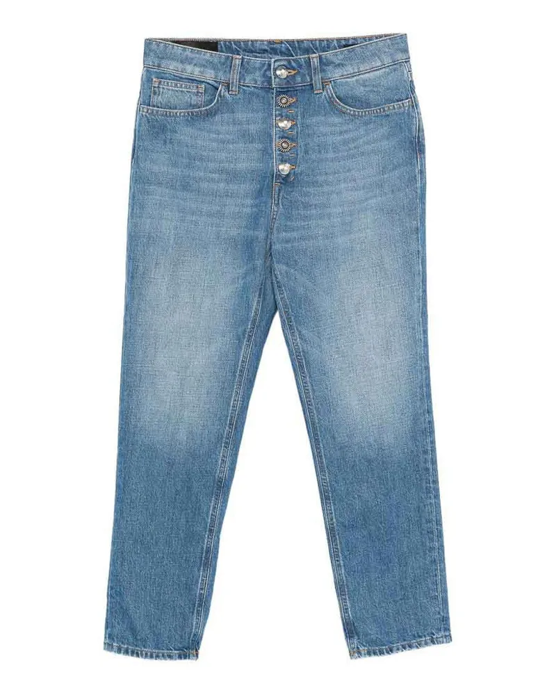 Dondup Straight Leg Jeans - Blau Blau