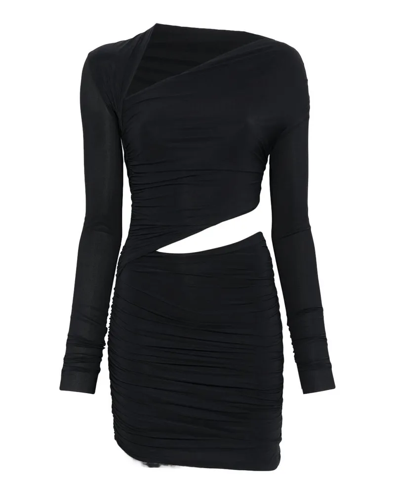 Amazuìn Kurzes Kleid - Schwarz Schwarz