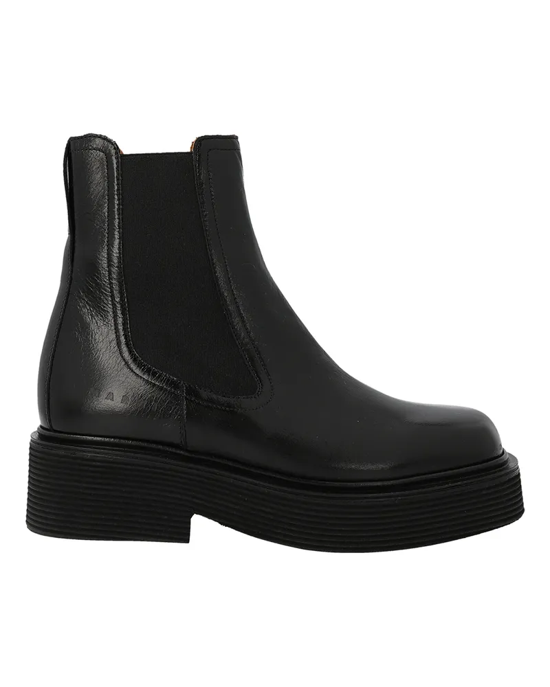 Marni Stiefeletten - Schwarz Schwarz
