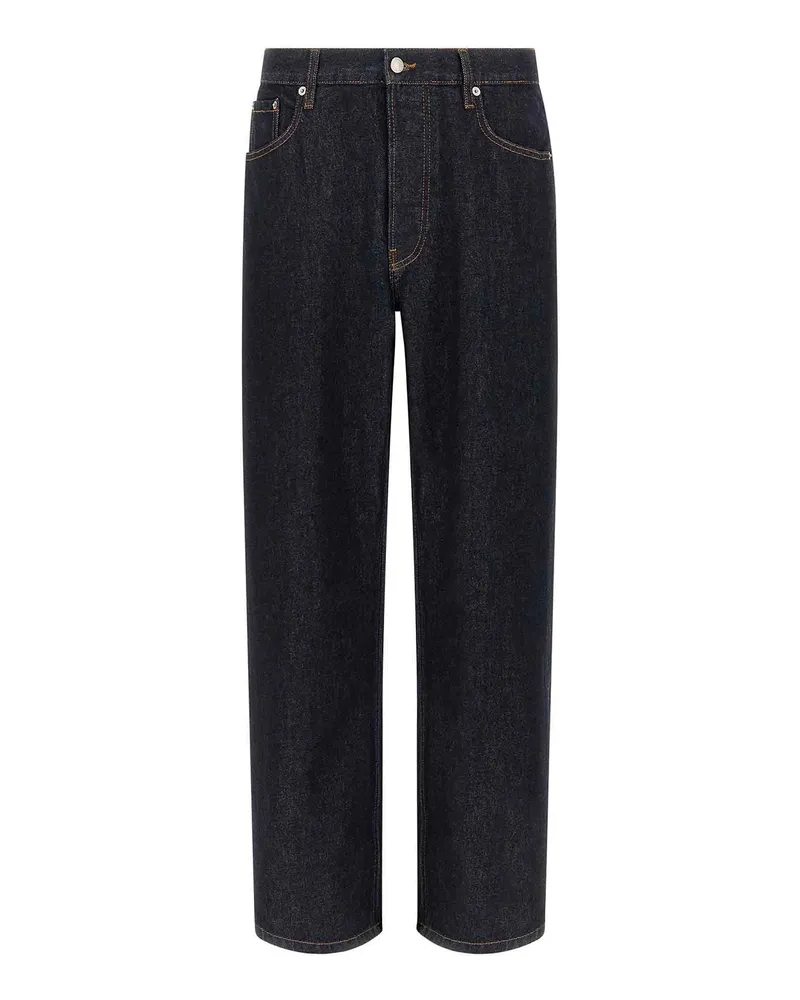 Dries van Noten Bootcut Jeans - Blau Blau