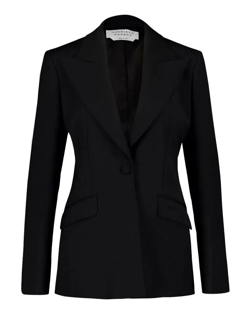 Gabriela Hearst Blazer - Schwarz Schwarz