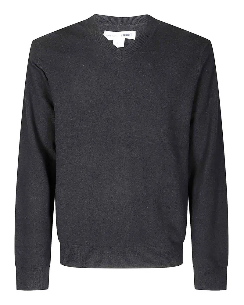 Comme des Garçons Rundhalspullover - Schwarz Schwarz