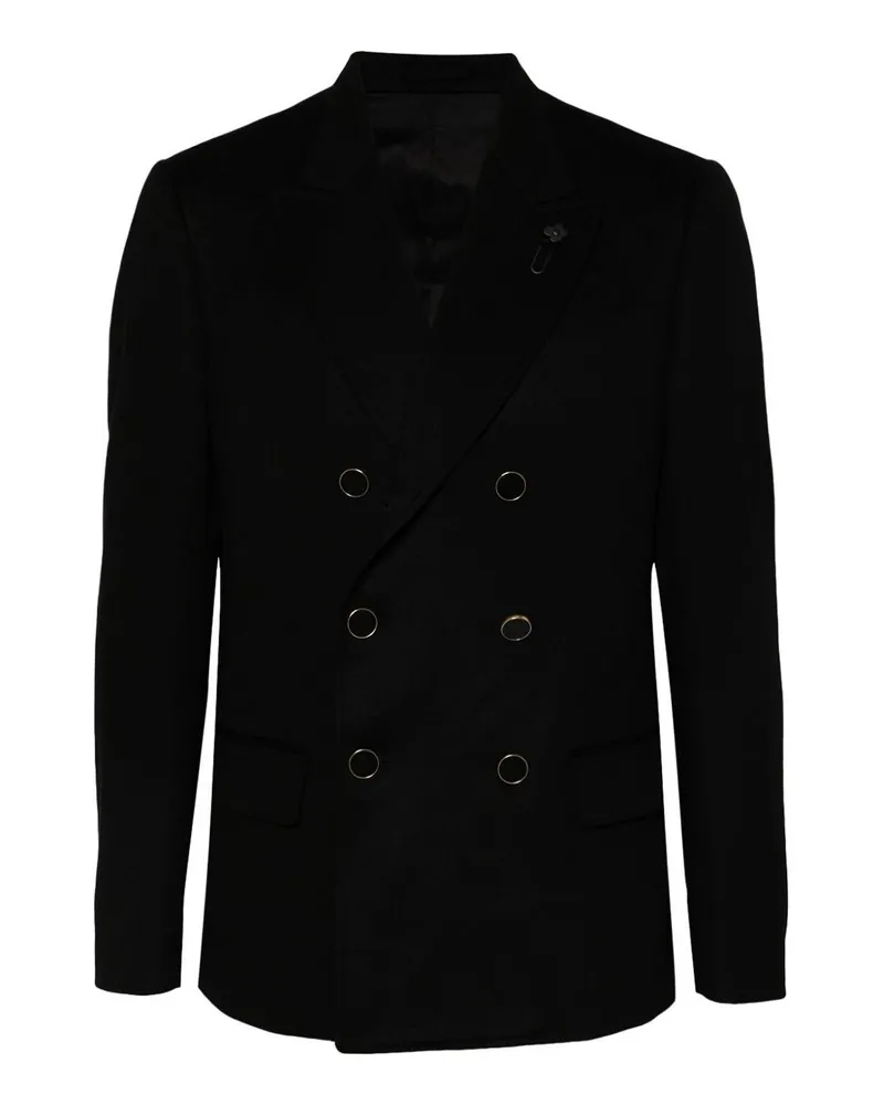 LARDINI Casualjacke - Schwarz Schwarz