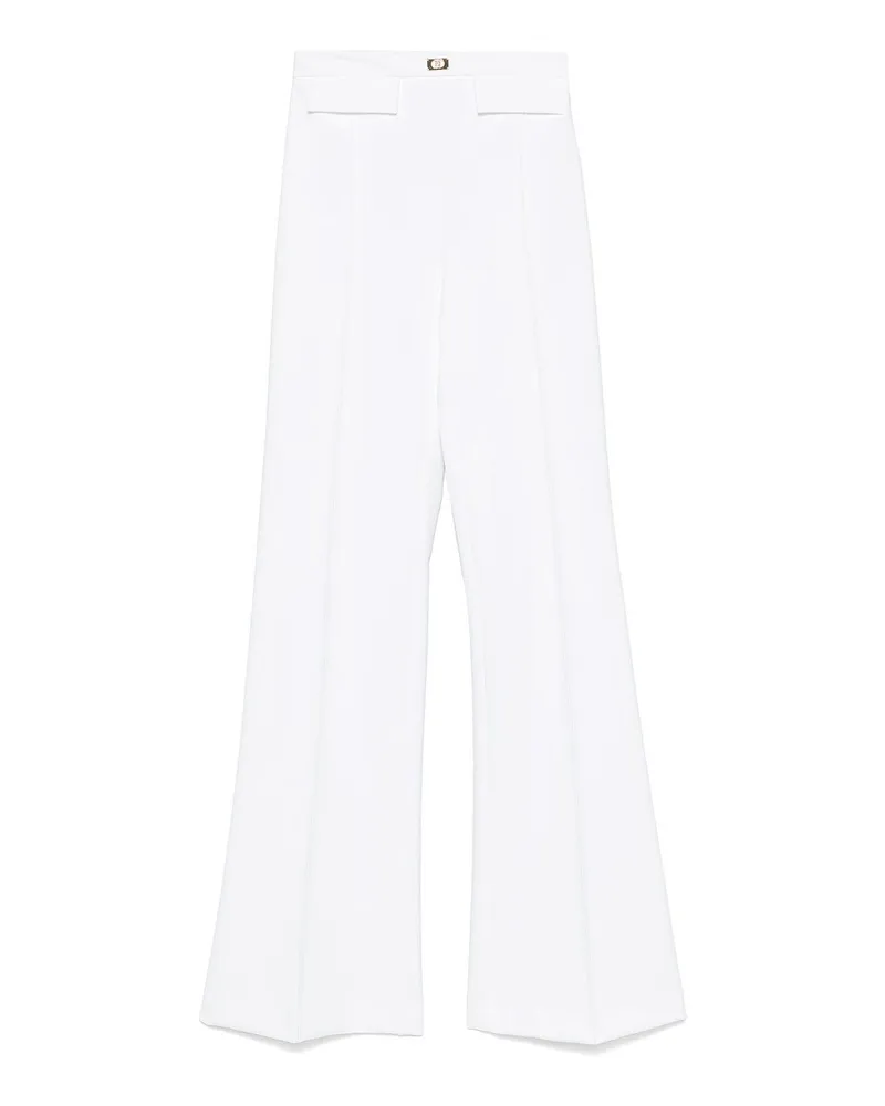 Elisabetta Franchi Casual Hose - Creme Creme
