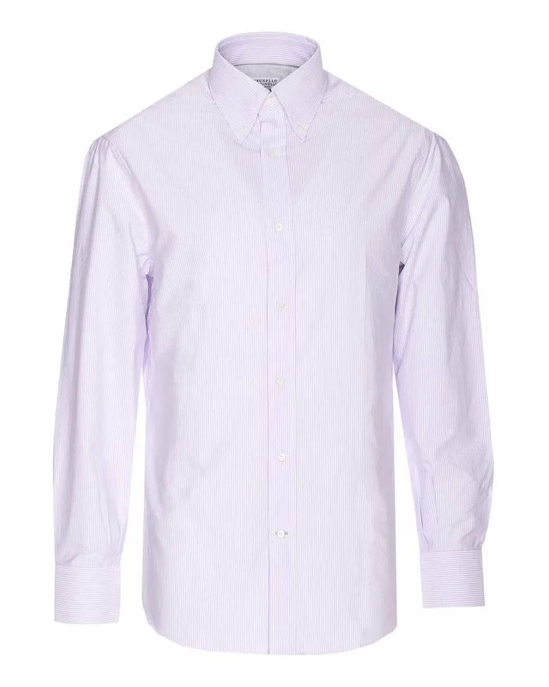 Brunello Cucinelli Hemd - Weiß Weiß