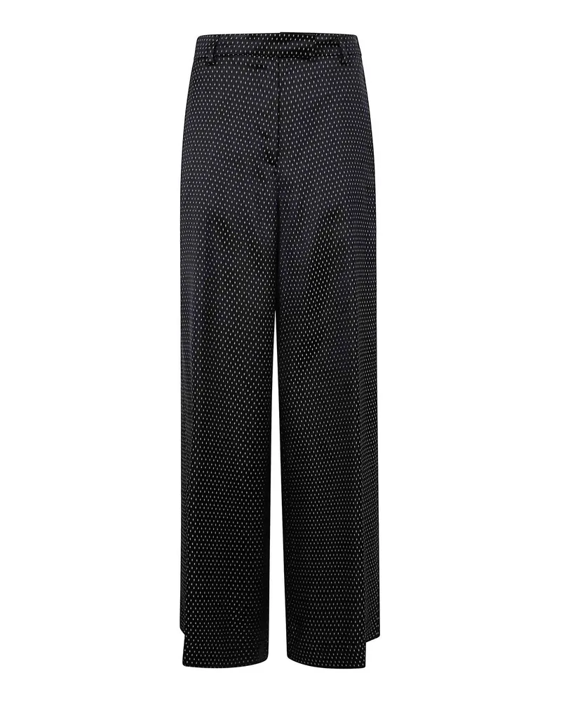Dries van Noten Casual Hose - Schwarz Schwarz