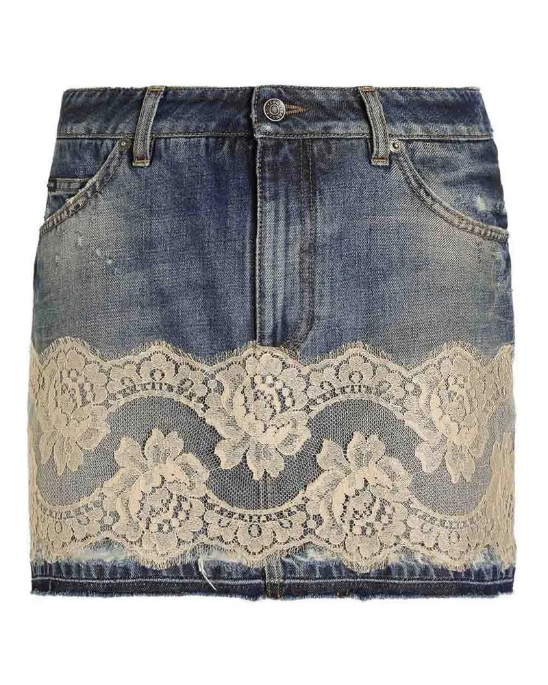 Dolce & Gabbana Minirock - Blau Blau