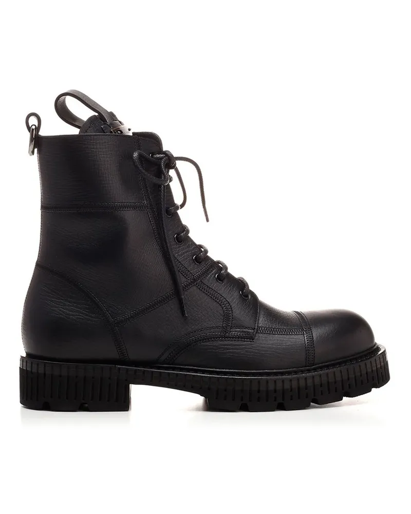 Dolce & Gabbana Stiefeletten - Schwarz Schwarz