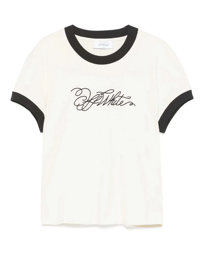 OFF-WHITE T-Shirt - Weiß Weiß