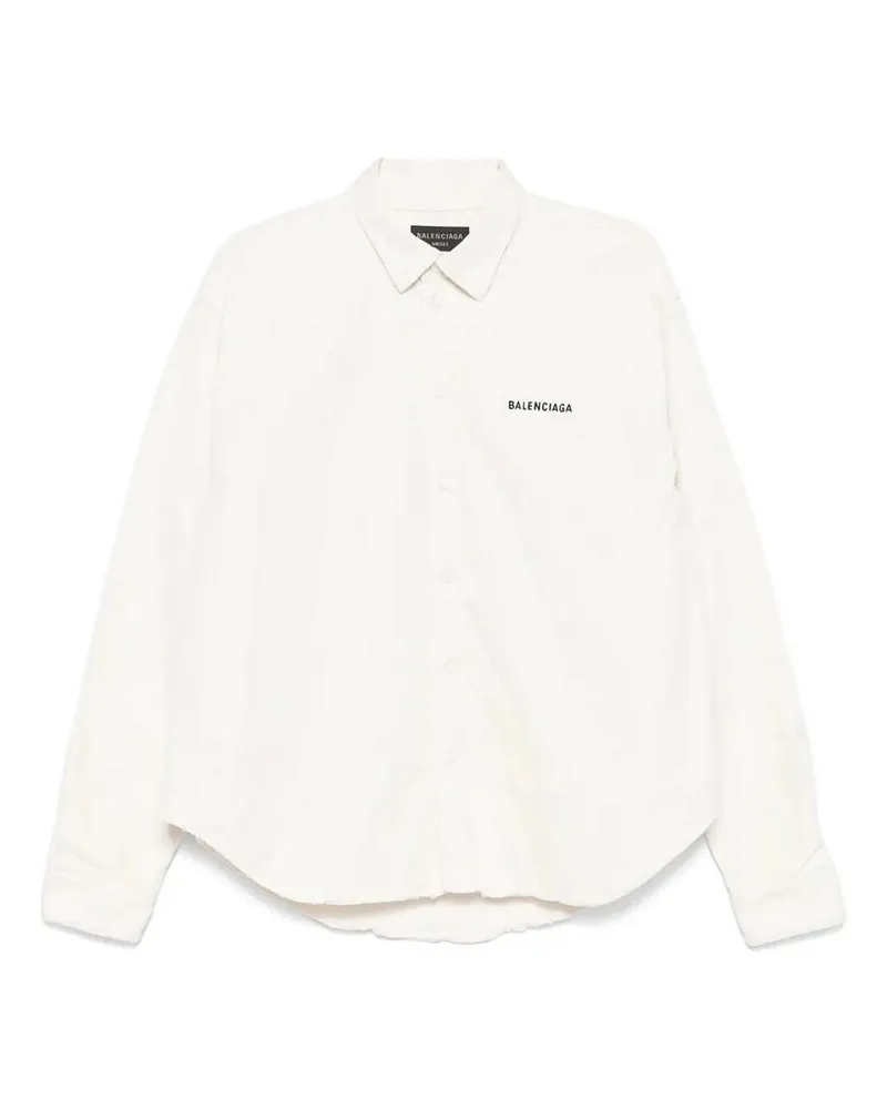 Balenciaga Hemd - Weiß Weiß