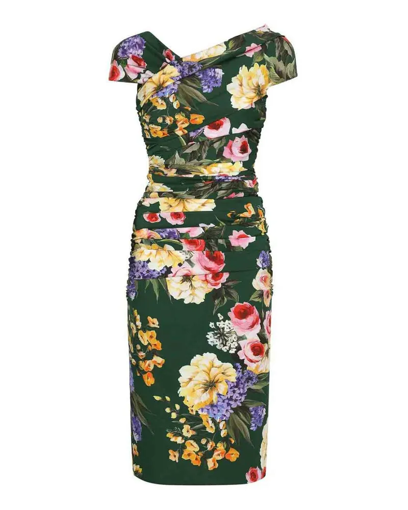 Dolce & Gabbana Knielanges Kleid - Grün Grün