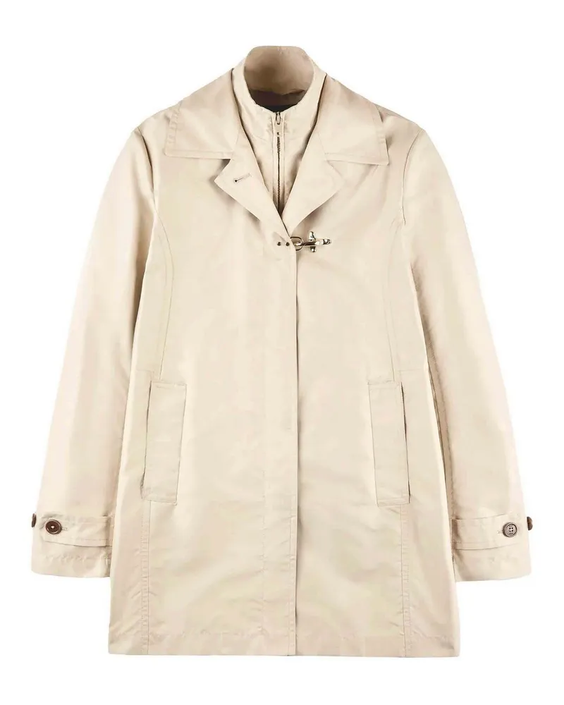 Fay Kurzer Mantel - Hellbeige Hellbeige